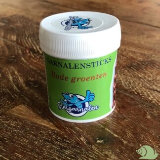 Garnalenstick rode groenten