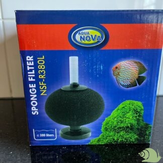 Aqua Nova bio sponsfilter ronde vorm 380 Liter