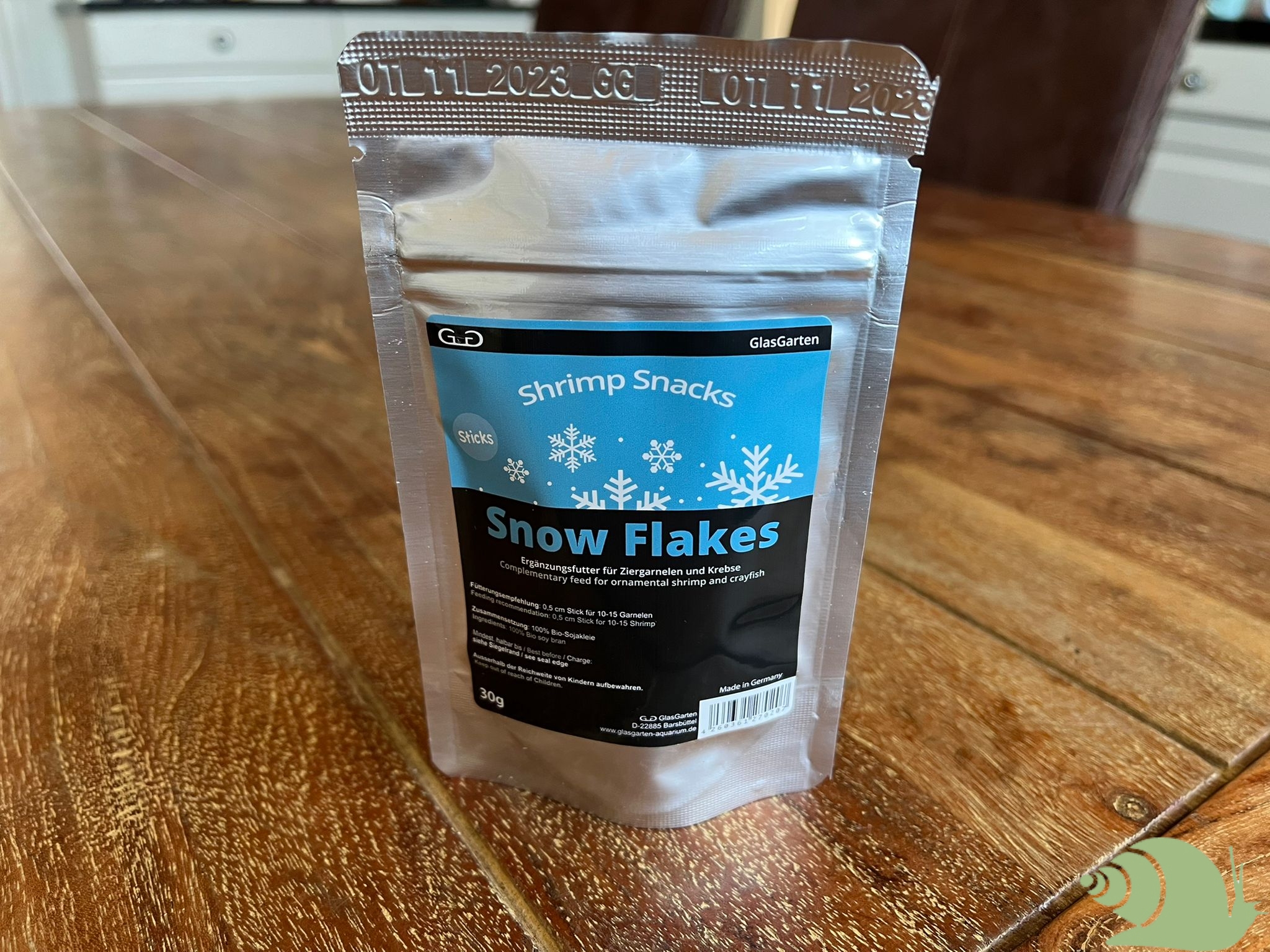 GlasGarten Garnalensnacks Snowflakes 30 g