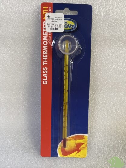 Glazen thermometer lang