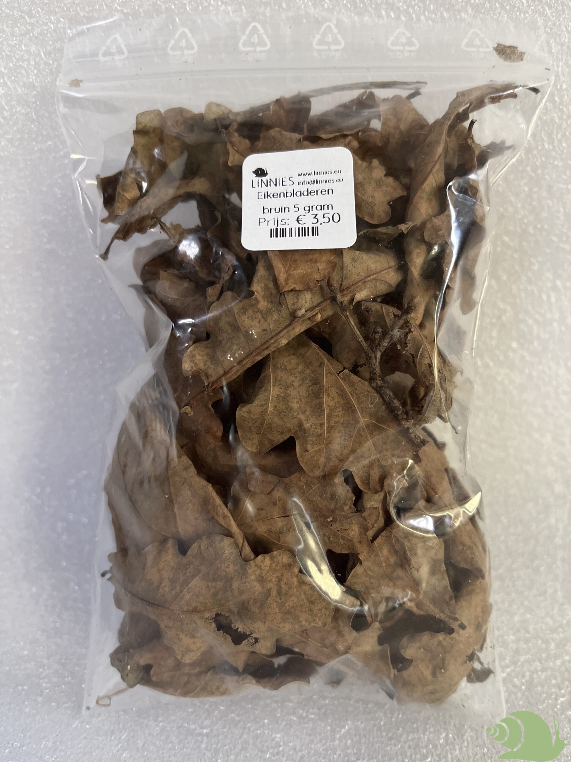 Eikenblad bruin 5 gram