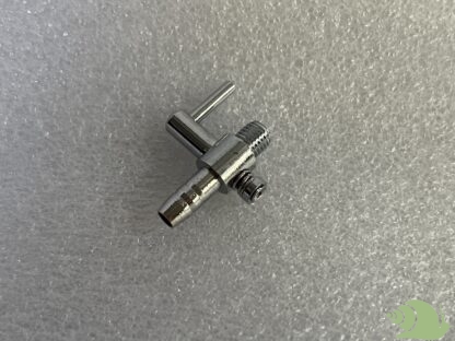 1 weg Luchtkraan met schroefdraad 4/6 mm