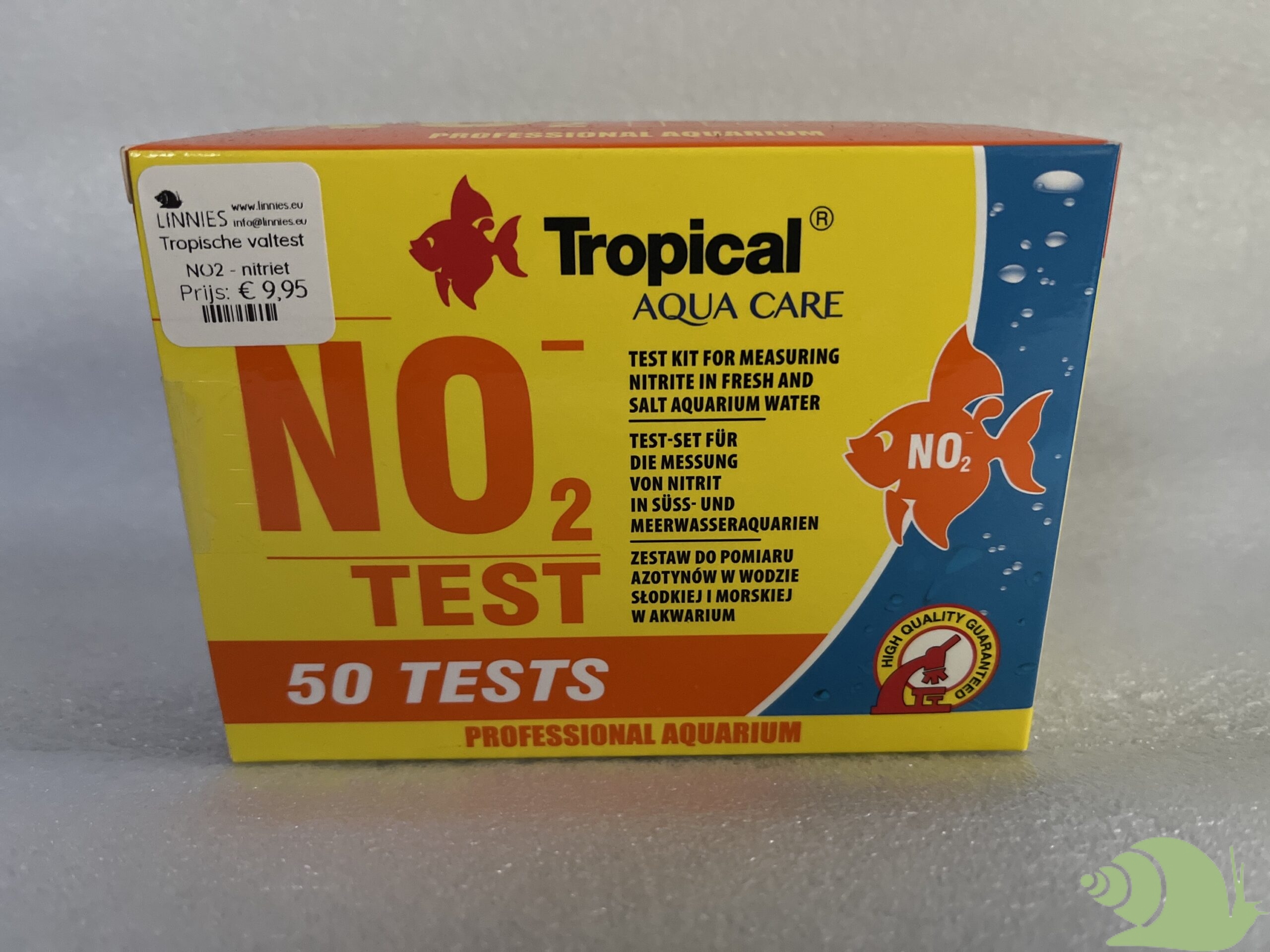 Tropische valtest NO2 - nitriet