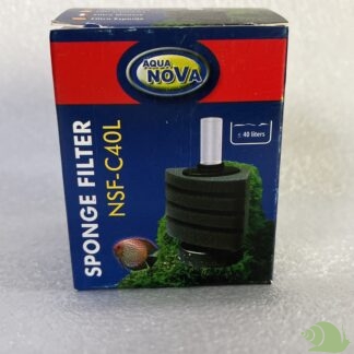 Aqua Nova bio sponsfilter staand hoek 40 liter