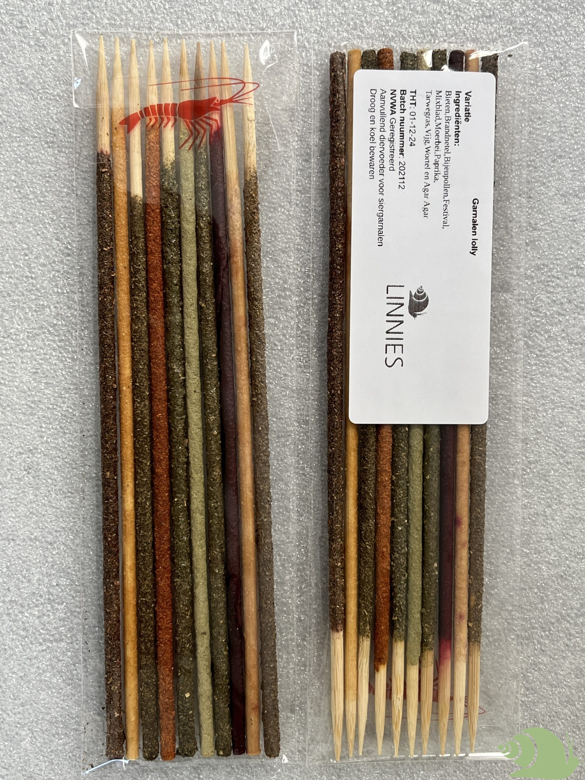 shrimp lollie variatie