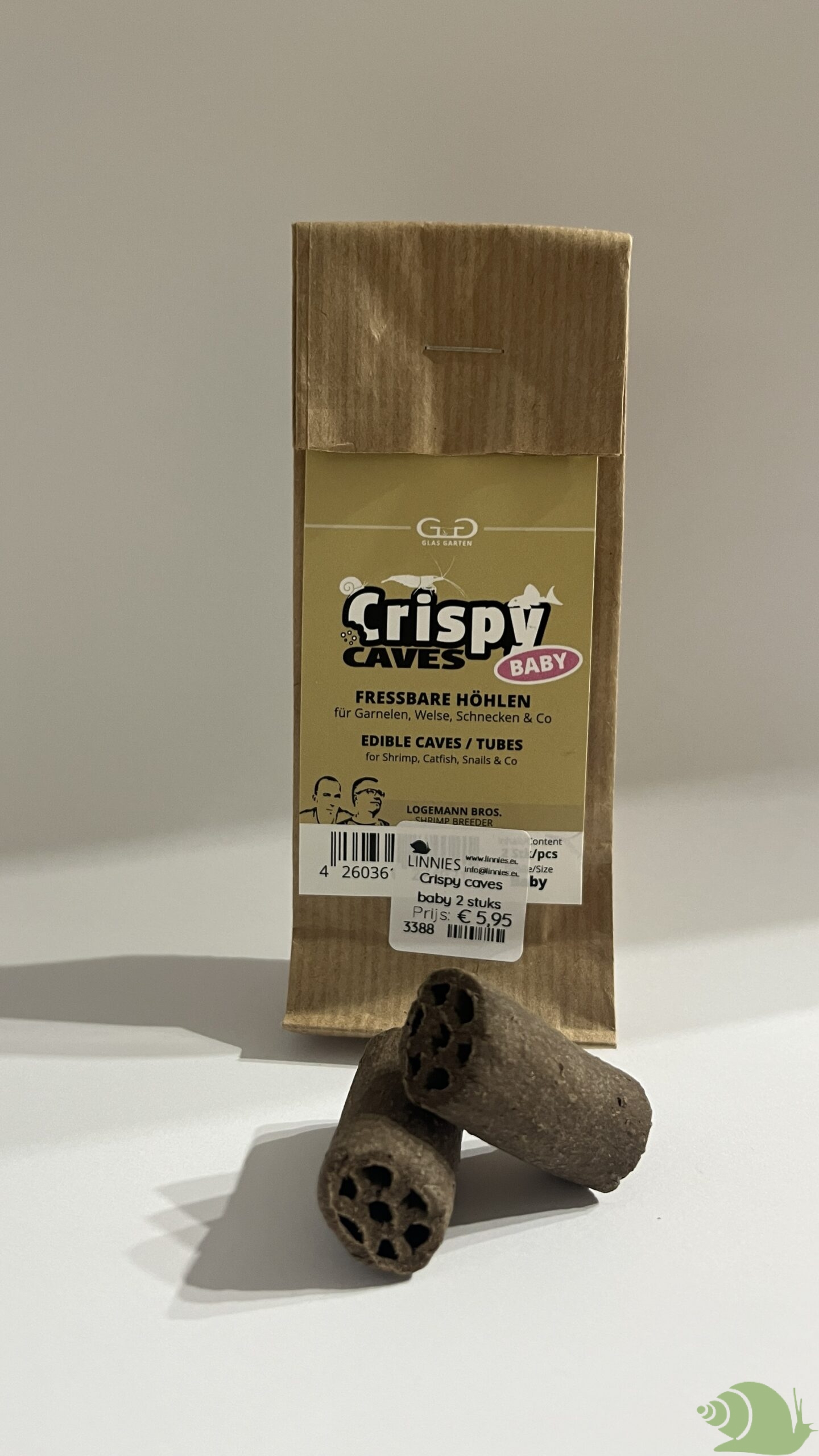 Glasgarten Crispy caves baby 2 stuks