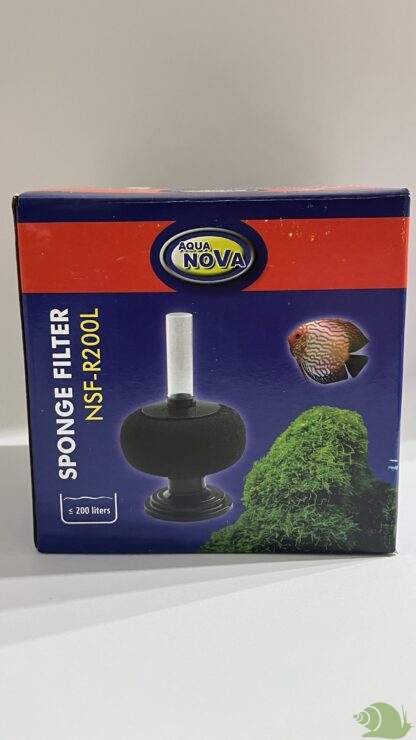Aqua Nova bio sponsfilter ronde vorm 200 Liter