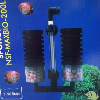 Aquanova NSF-MAXBIO-200L | Dubbel organisch sponsfilter