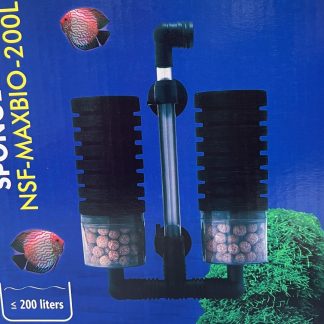 Aquanova NSF-MAXBIO-200L | Dubbel organisch sponsfilter